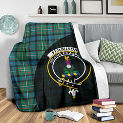 Ferguson Ancient Tartan Crest Blanket - 3 Sizes