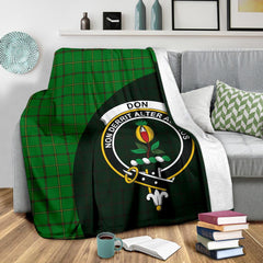 Don (Tribe-of-Mar) Tartan Crest Blanket Wave Style