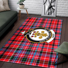 Undy Tartan Crest Area Rug