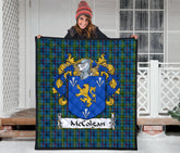 McColgan Tartan Crest Quilt