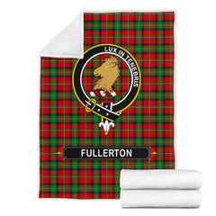 Fullerton Family Tartan Crest Blankets