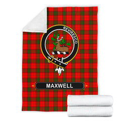Maxwell Family Tartan Crest Blankets
