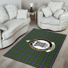 Strange (Or Strang) Tartan Crest Area Rug