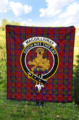 MacGillivray Tartan Crest Quilt - SP