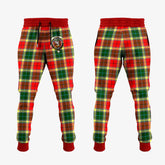 Gibsone (Gibson - Gibbs) Tartan Crest Jogger Sweatpants