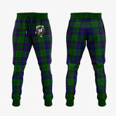 Lockhart Modern Tartan Crest Jogger Sweatpants
