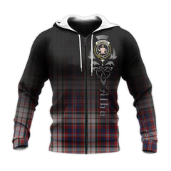 MacFarlane Dress Tartan Hoodie - Alba Celtic Style
