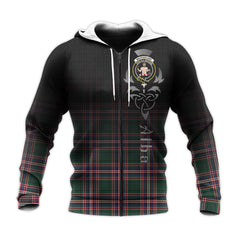 MacFarlane Hunting Modern Tartan Hoodie - Alba Celtic Style
