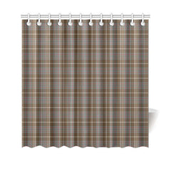 Macintyre Hunting Weathered Tartan Shower Curtain