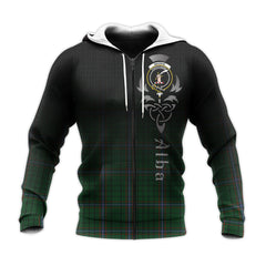 MacRae Tartan Hoodie - Alba Celtic Style