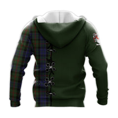 McFadzen 03 Tartan Hoodie - Lion Rampant And Celtic Thistle Style