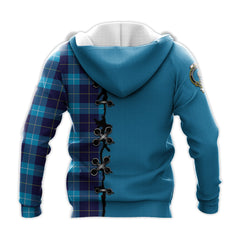 McKerrell Tartan Hoodie - Lion Rampant And Celtic Thistle Style