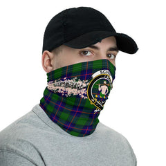 Schaw Tartan Crest Neck Gaiter - Bandana