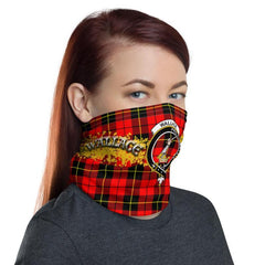 Wallace Tartan Crest Neck Gaiter - Bandana