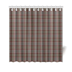 Nicolson Hunting Weathered Tartan Shower Curtain