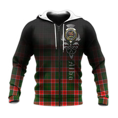 Pollock Modern Tartan Hoodie - Alba Celtic Style