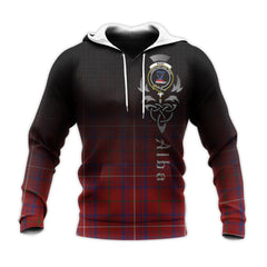 Rose Tartan Hoodie - Alba Celtic Style