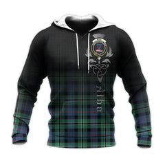 Rose Hunting Ancient Tartan Hoodie - Alba Celtic Style
