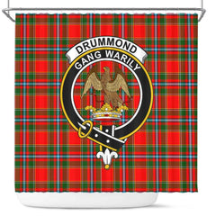 Drummond Tartan Crest Shower Curtain