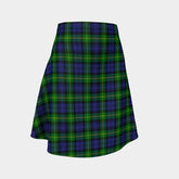 Gordon Modern Tartan Flared Skirt