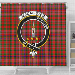 MacAlister Tartan Crest Shower Curtain