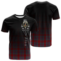 Spens Tartan Crest T-shirt - Alba Celtic Style