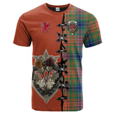 Wilson Ancient Tartan T-shirt - Lion Rampant And Celtic Thistle Style
