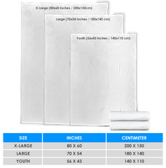 Scots Print Blanket - Hogg (or Hog) Tartan Crest Blanket To My Wife Style, Gift From Scottish Husband