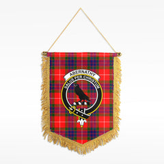 Abernathy Tartan Crest Wall Hanging Banner