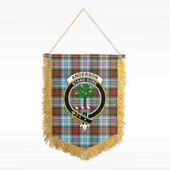 Anderson Ancient Tartan Crest Wall Hanging Banner