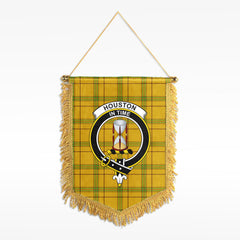 Houston Tartan Crest Wall Hanging Banner