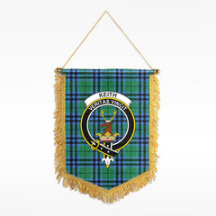 Keith Ancient Tartan Crest Wall Hanging Banner