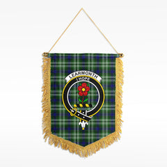 Learmonth Tartan Crest Wall Hanging Banner