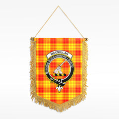 MacMillan Clan Tartan Crest Wall Hanging Banner