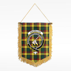 MacMillan Old Modern Tartan Crest Wall Hanging Banner