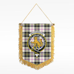 MacPherson Dress Ancient Tartan Crest Wall Hanging Banner