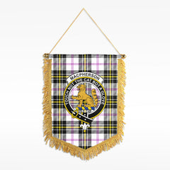 MacPherson Dress Modern Tartan Crest Wall Hanging Banner