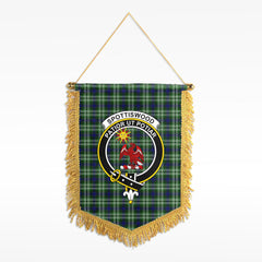 Spottiswood Tartan Crest Wall Hanging Banner