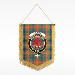 Wilson Ancient Tartan Crest Wall Hanging Banner