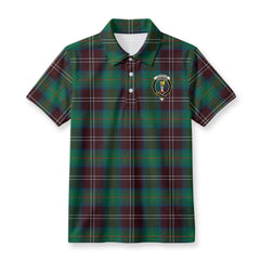 Chisholm Hunting Ancient Tartan Crest Birdseye Mesh Polo Shirt