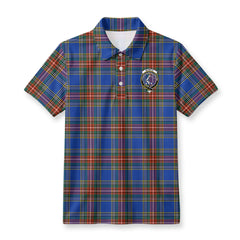 McBeth Ancient Tartan Crest Birdseye Mesh Polo Shirt