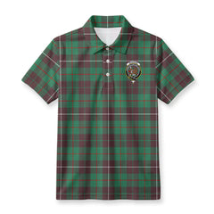 McKinnon Hunting Ancient Tartan Crest Birdseye Mesh Polo Shirt