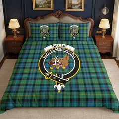 Baillie Ancient Tartan Crest Bedding Set