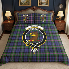 Baird Modern Tartan Crest Bedding Set