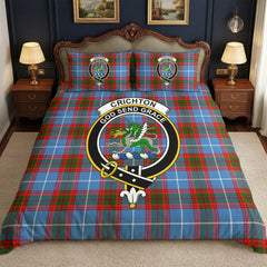 Crichton Tartan Crest Bedding Set