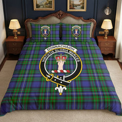 Donnachaidh Tartan Crest Bedding Set