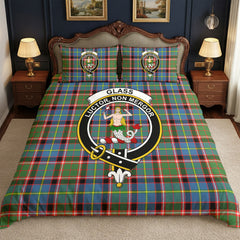 Glass Tartan Crest Bedding Set
