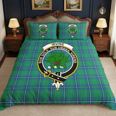 Irvine Ancient Tartan Crest Bedding Set