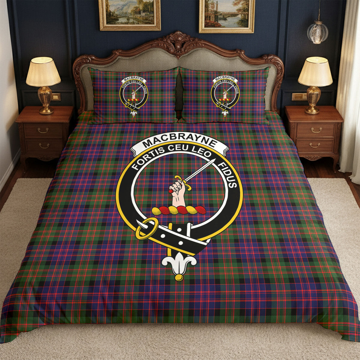 MacBrayne Tartan Crest Bedding Set