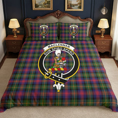 MacLennan Modern Tartan Crest Bedding Set